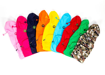 Avelena | Regenjacke für Hunde Faltbar Camouflage