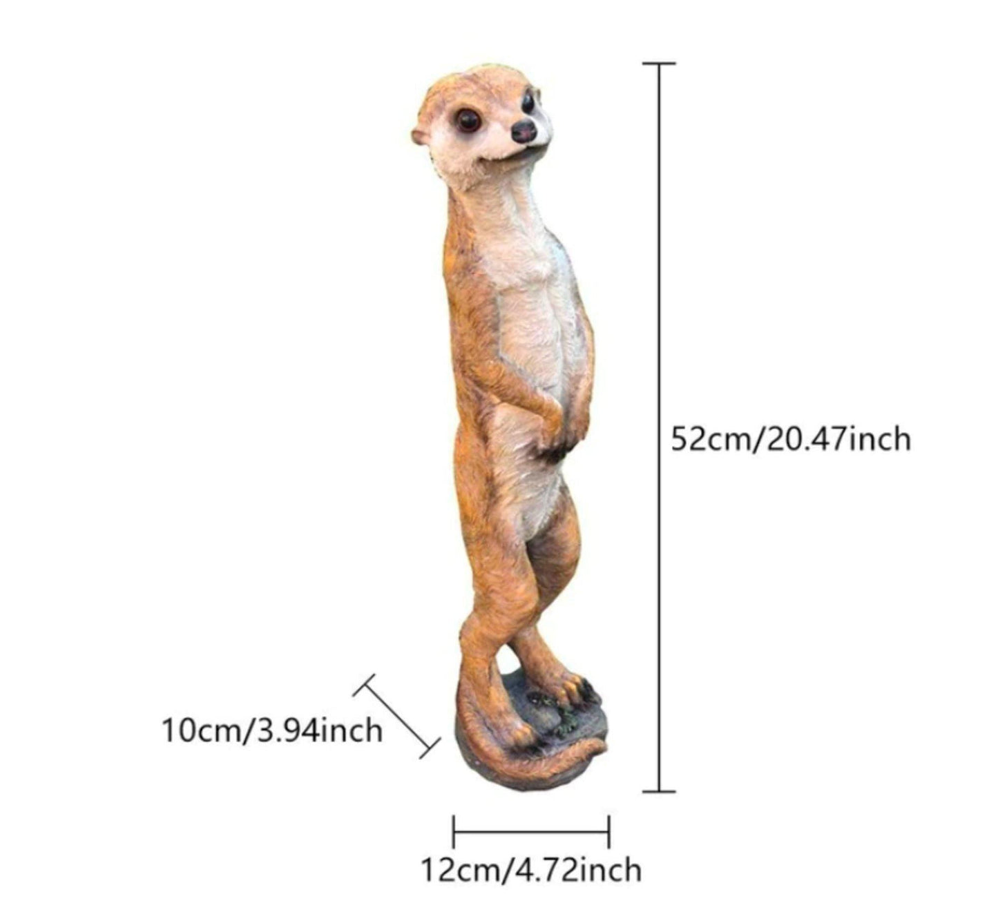 Avelena | Harz Mongoose Gartenfiguren
