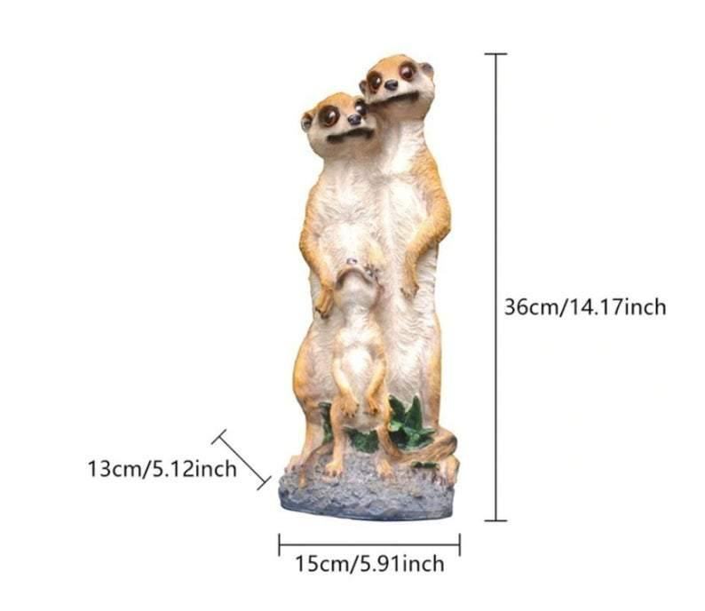Avelena | Harz Mongoose Gartenfiguren
