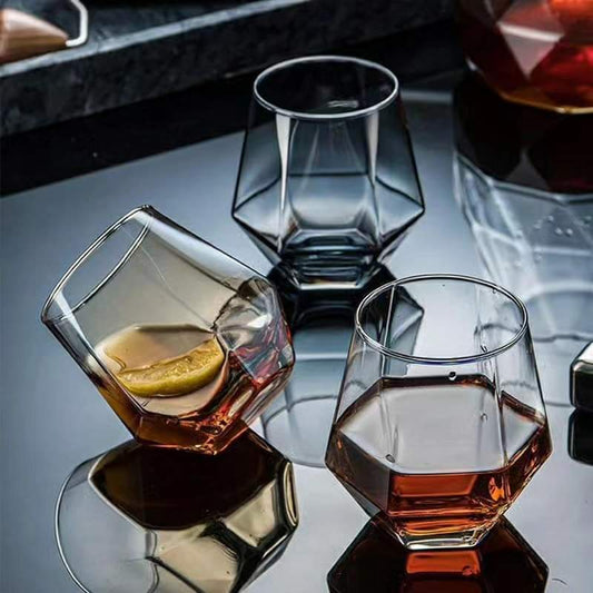 Avelena | 6 Stück hexagonale Gläser