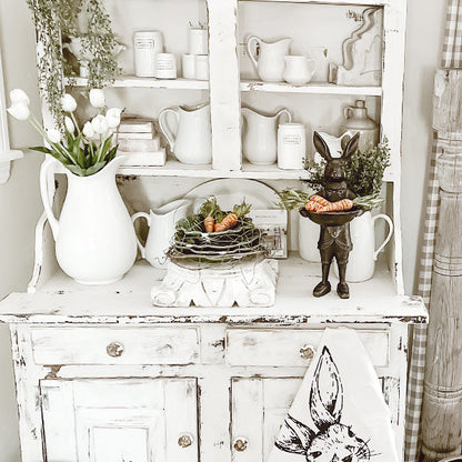 Avelena | Royal Bunny Bronze Schüssel, Wähle Deinen Stil Dapper Critters Kollektion