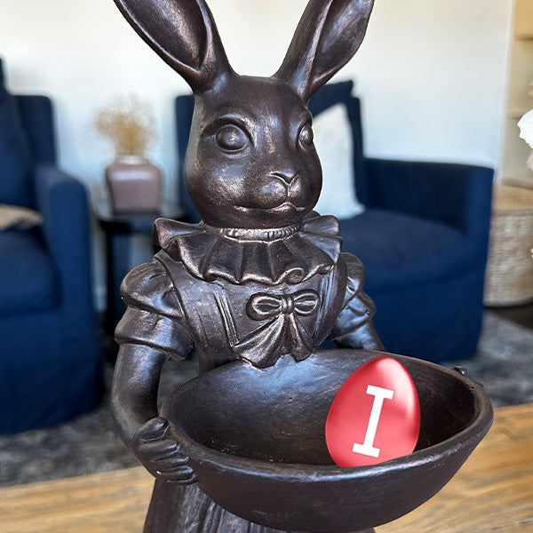 Avelena | Royal Bunny Bronze Schüssel, Wähle Deinen Stil Dapper Critters Kollektion