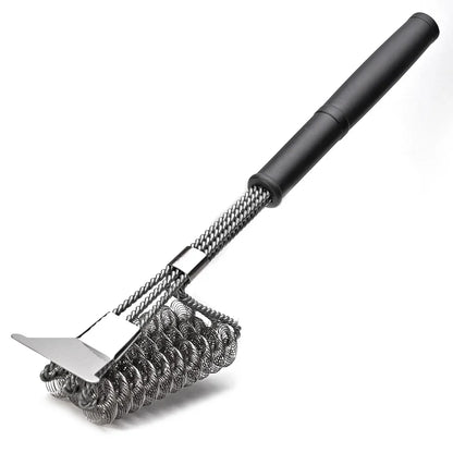 Avelena | Rostfester Edelstahl borstenfreier BBQ Grillbürstenreiniger