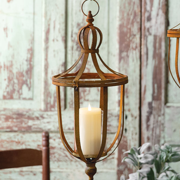 Avelena | Rustikale Finial Pendelleuchten, Set mit 2