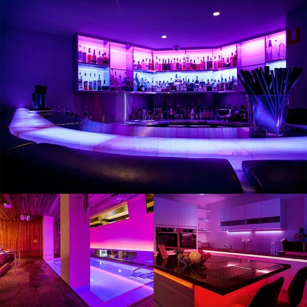 Avelena | LED-Lichtstreifen, 30 m, 15 m, Musiksynchronisation, Bluetooth, 5050, RGB-Raumlicht mit Fernbedienung