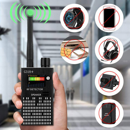 Avelena | Spy Signal Bug Detector, Hf Detector, Versteckte Kamera, Laserlinse, Gsm Gps Gerätefinder