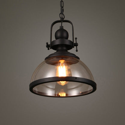 Avelena | Antike Glas Eisen Retro Industrie Kronleuchter Hängende Deckenleuchten