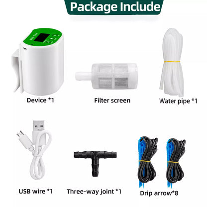 Avelena | Automatisches Bewässerungssystem für Zimmerpflanzen | Intelligente Bewässerung mit Pumpe & Timer