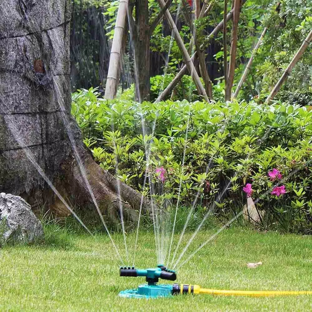 Avelena | Verstellbarer Garten Sprinkler – Effiziente Rasenbewässerung mit 360° Sprühfunktion