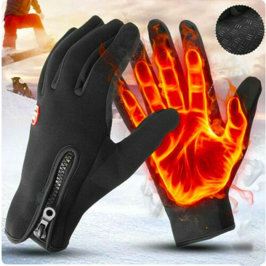 Avelena | beheizte Handschuhe – elektrische wasserdichte Winterhandschuhe mit Touchscreen-Funktion