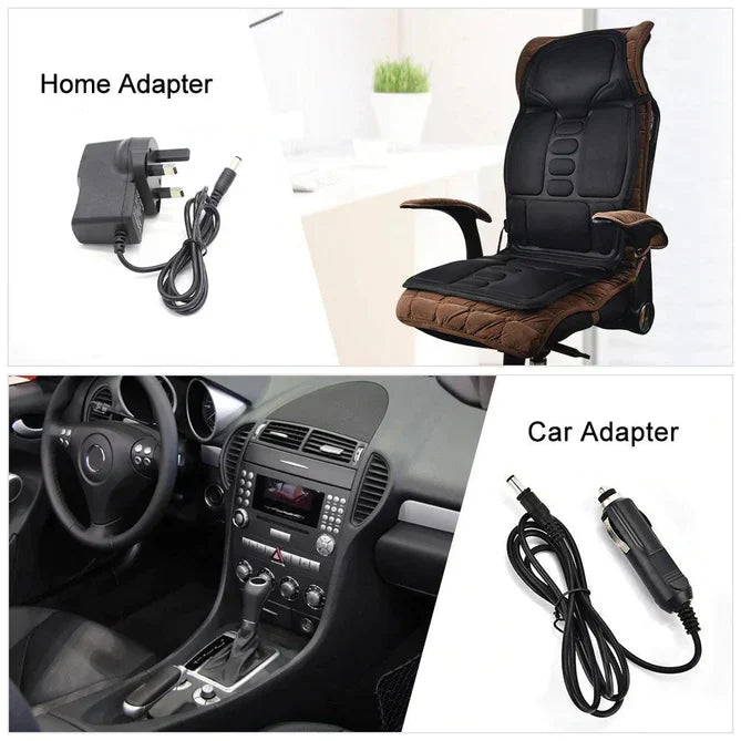 Avelena | Der Premium Massagesessel Mit Beheiztem Rücken- und Nacken-Kissen