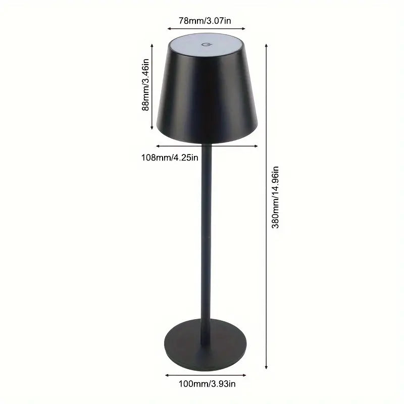 Avelena | LED Tischlampe – Kabellos, Touch-Bedienung & Dimmbares Licht
