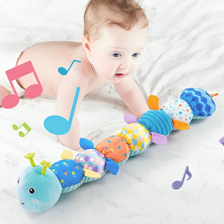 Avelena | Baby Sensory Plüsch Musikalische Raupe Spielzeug
