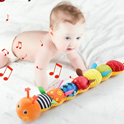 Avelena | Baby Sensory Plüsch Musikalische Raupe Spielzeug