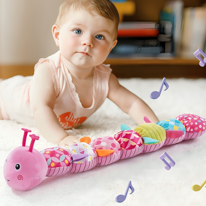 Avelena | Baby Sensory Plüsch Musikalische Raupe Spielzeug
