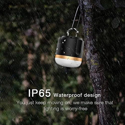 Avelena | Tragbare LED Campinglampe mit Powerbank – Wiederaufladbar, USB-Anschluss, für Outdoor & Notfälle