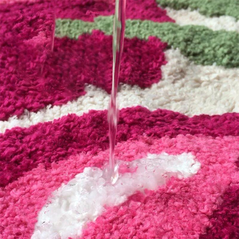 Avelena | Avelena Kirsche getuftet Badematte