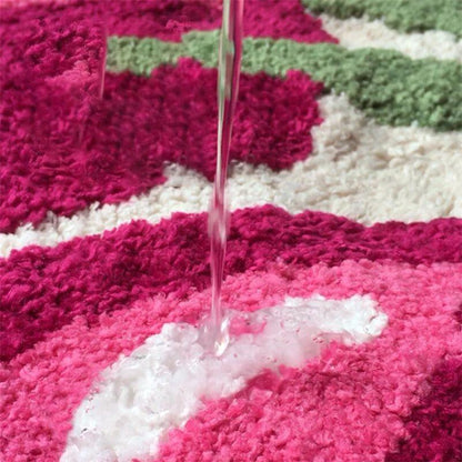 Avelena | Avelena Kirsche getuftet Badematte