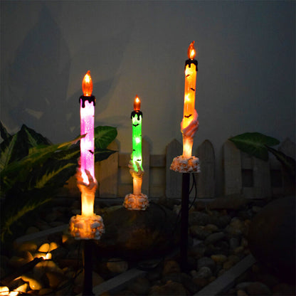 Avelena | Best Gift*Solar Light Halloween Ghost Hand Candle Outdoor Floor Lamp