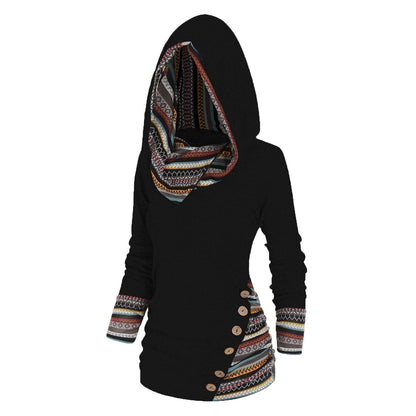 Avelena | Lässiger Tribal-Hoodie