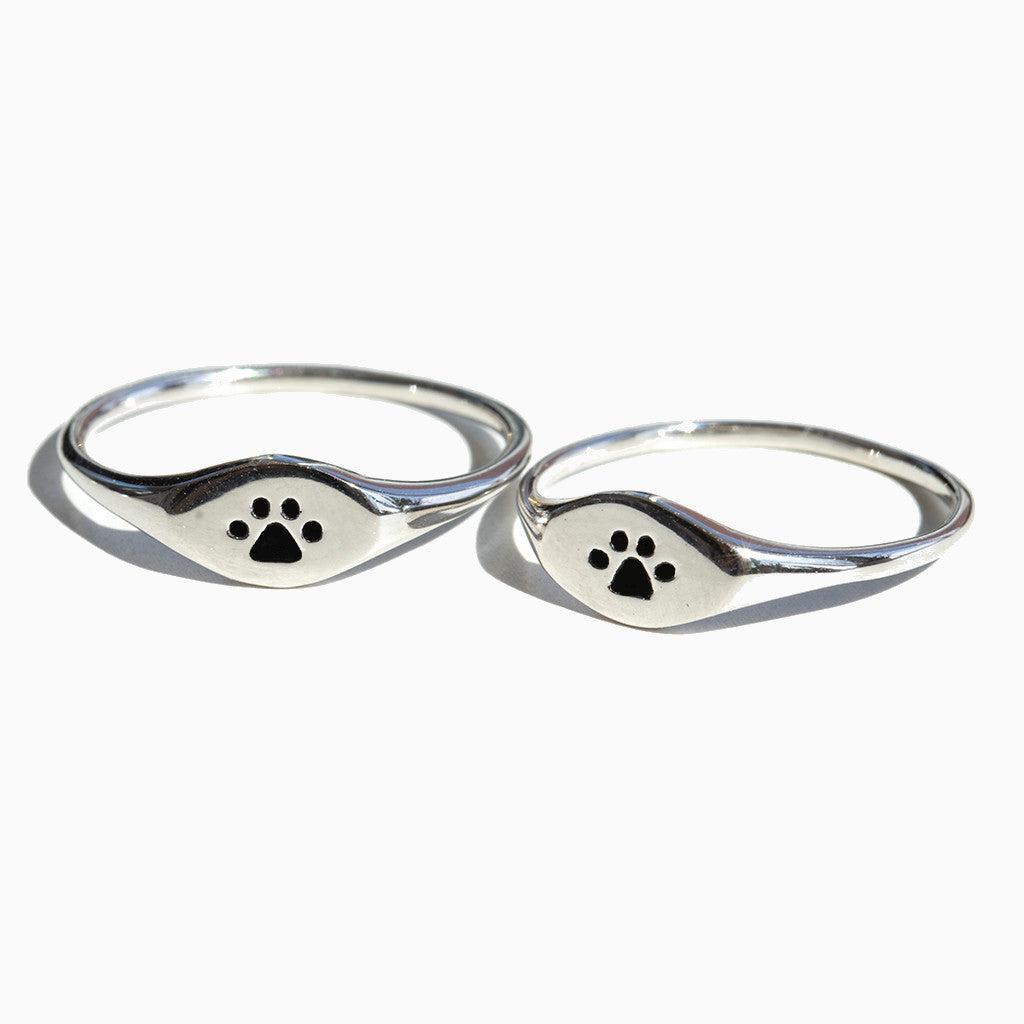 Avelena | Pfoten Signet Ring