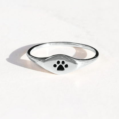 Avelena | Pfoten Signet Ring