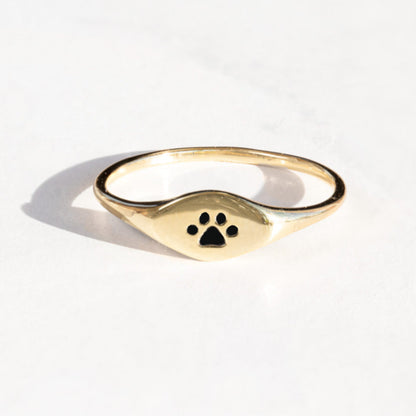 Avelena | Pfoten Signet Ring