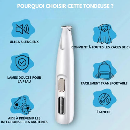 Avelena | WHISPERCLIP – Ultraleiser Haustiertrimmer für empfindliche Pflege