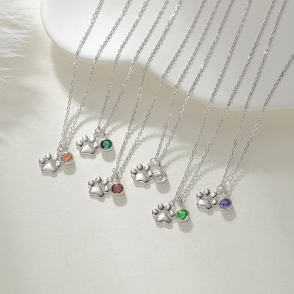 Avelena | Teeny Tiny Paw Halskette mit Charm