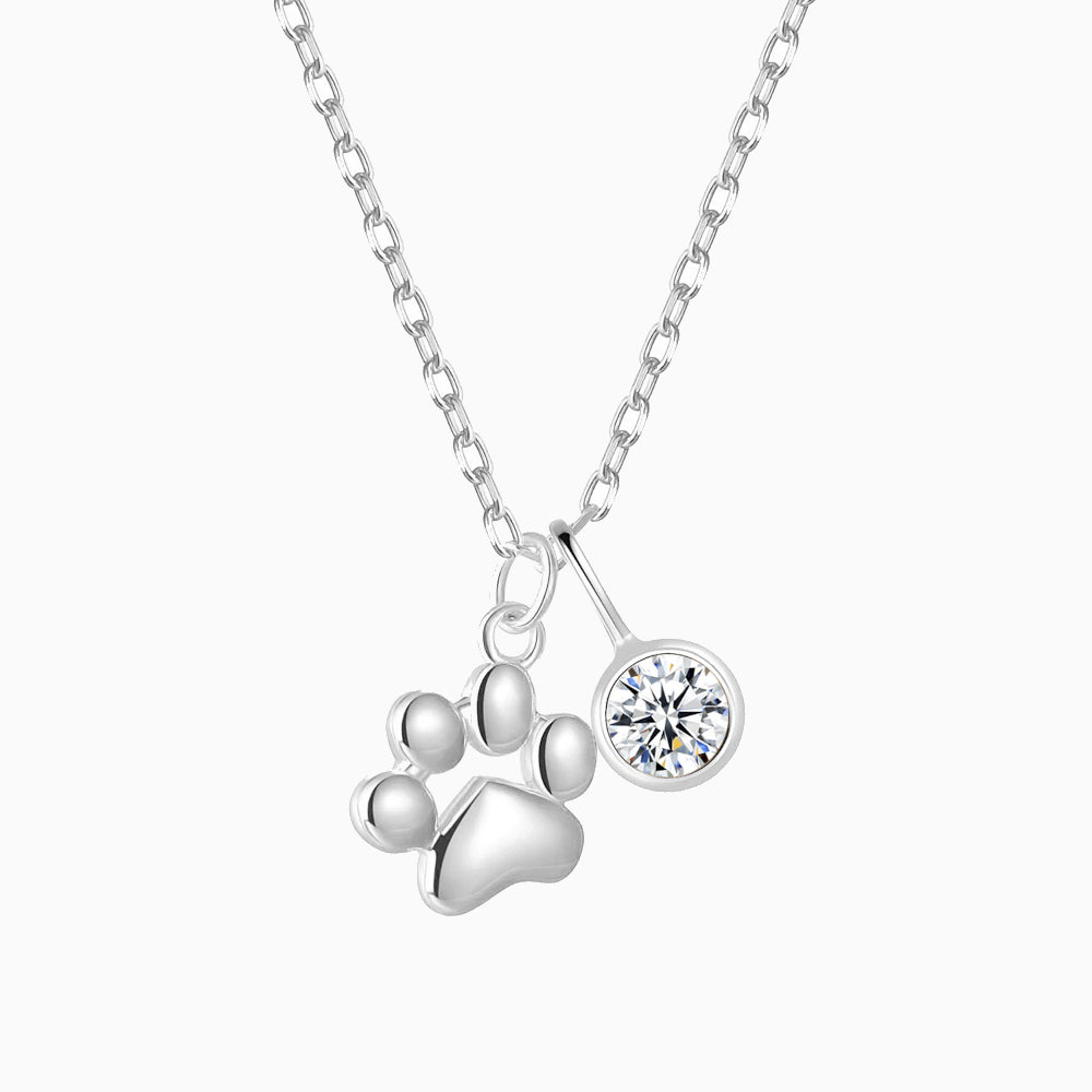 Avelena | Teeny Tiny Paw Halskette mit Charm