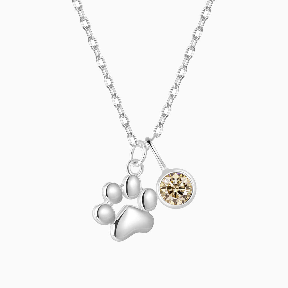 Avelena | Teeny Tiny Paw Halskette mit Charm