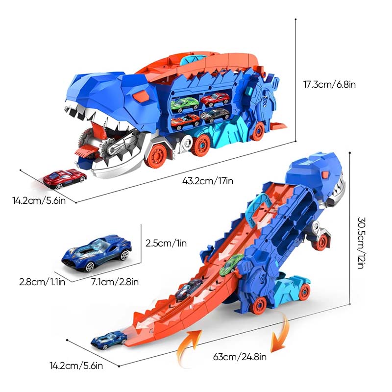 Avelena | Dinosaurier verwandelt Auto Spielzeug