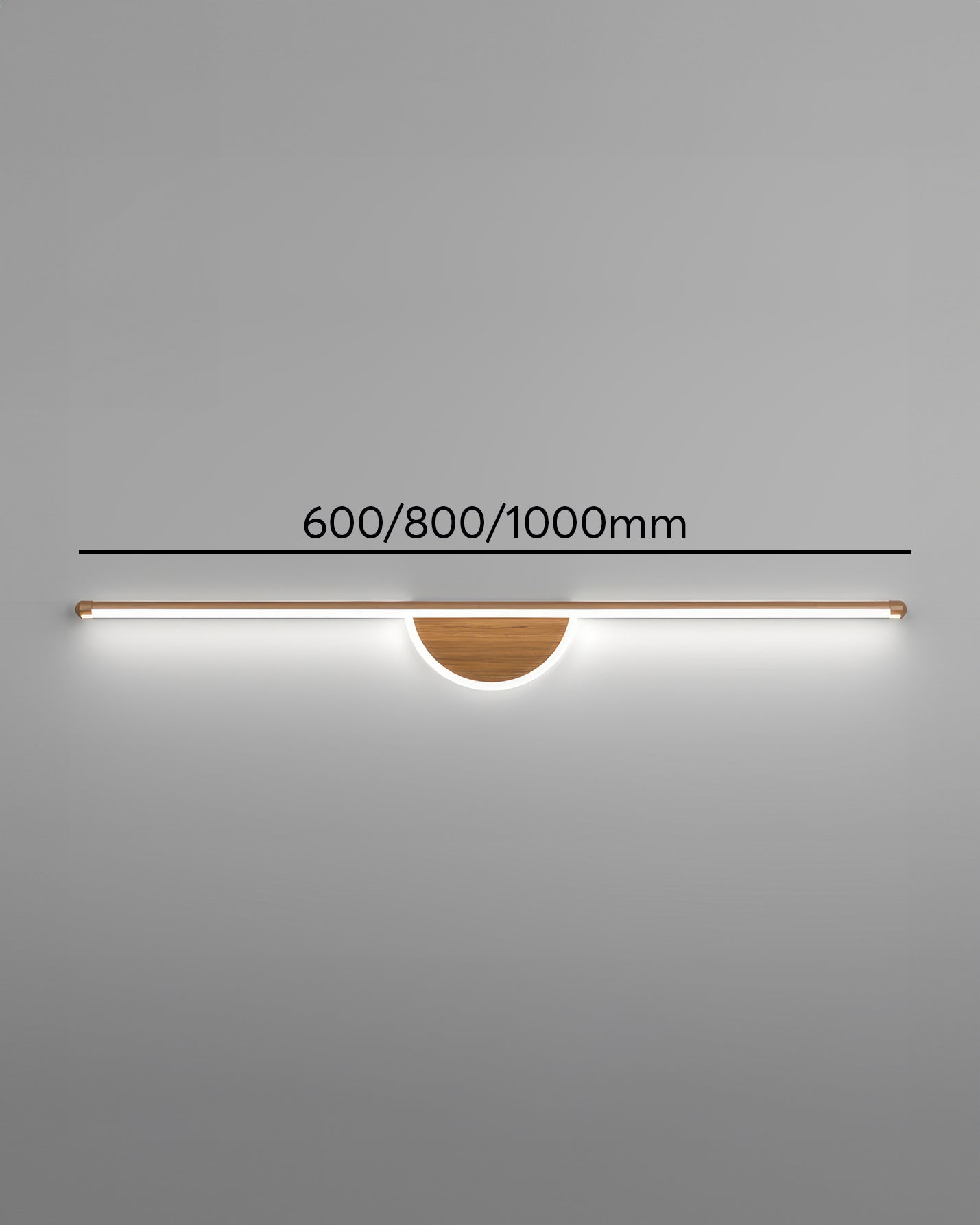 Avelena | Moderne Wandlampe aus Holzbogen