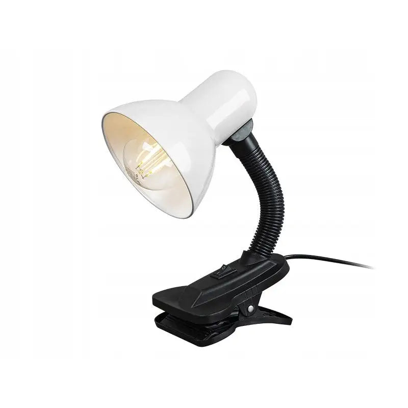Avelena | Schreibtischlampe Lb-08 mit Clip Weiß