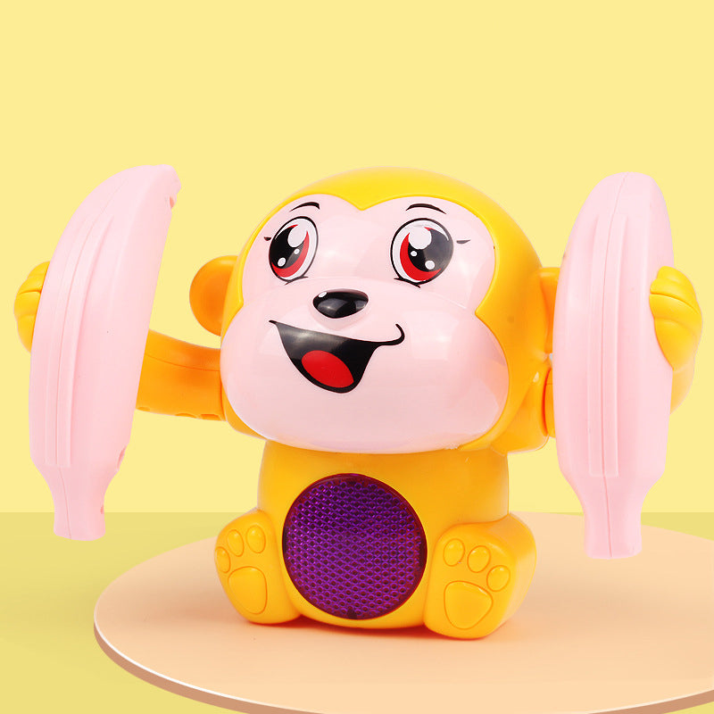 Avelena | Frühkindliches elektrisches Flip- und Kopfaffe-Spielzeug