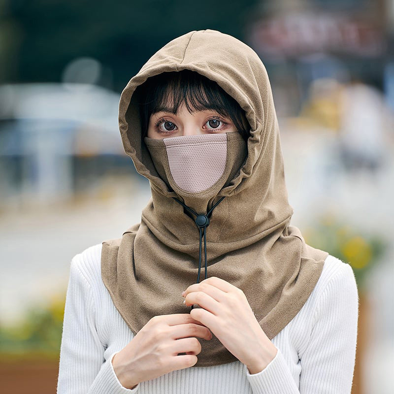 Avelena | Hooded Face Mask mit Nackenwärmer für das Radfahren