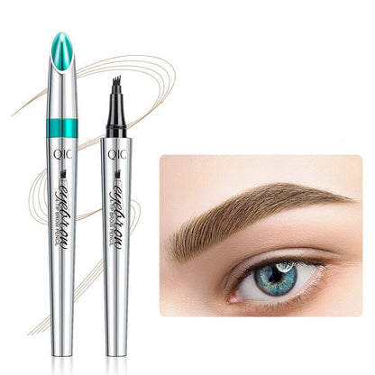 Avelena | Wasserdichter 3D-Microblading-Augenbrauenstift mit 4 Gabelspitzen