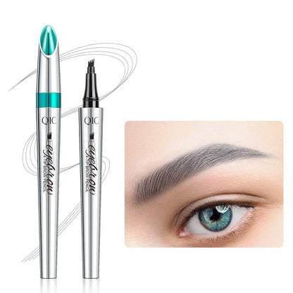 Avelena | Wasserdichter 3D-Microblading-Augenbrauenstift mit 4 Gabelspitzen