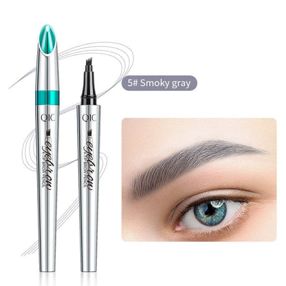 Avelena | Wasserdichter 3D-Microblading-Augenbrauenstift mit 4 Gabelspitzen