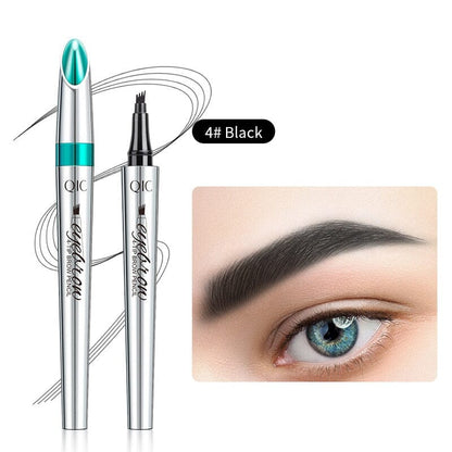 Avelena | Wasserdichter 3D-Microblading-Augenbrauenstift mit 4 Gabelspitzen