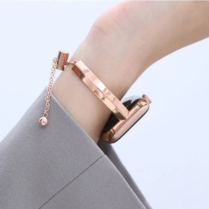 Avelena | Luxuriöses Armband aus Edelstahl für Damen – Verstellbar und Wasserfest