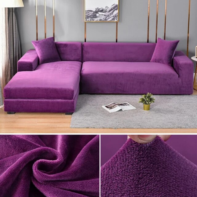 Avelena | Sofa Cover Velvet Stretch Washable Protector