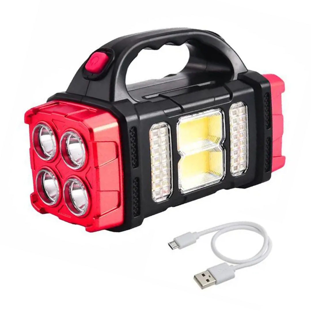 Avelena | SolarBeam 3-in-1 Notfall-Taschenlampe