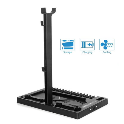 Avelena | Sony Playstation 5 Vertikale Dockingstation mit Kühlventilator