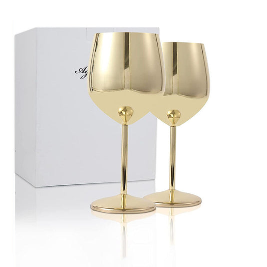 Avelena | 500ml Edelstahl-Weingläser