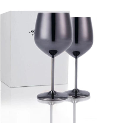 Avelena | 500ml Edelstahl-Weingläser