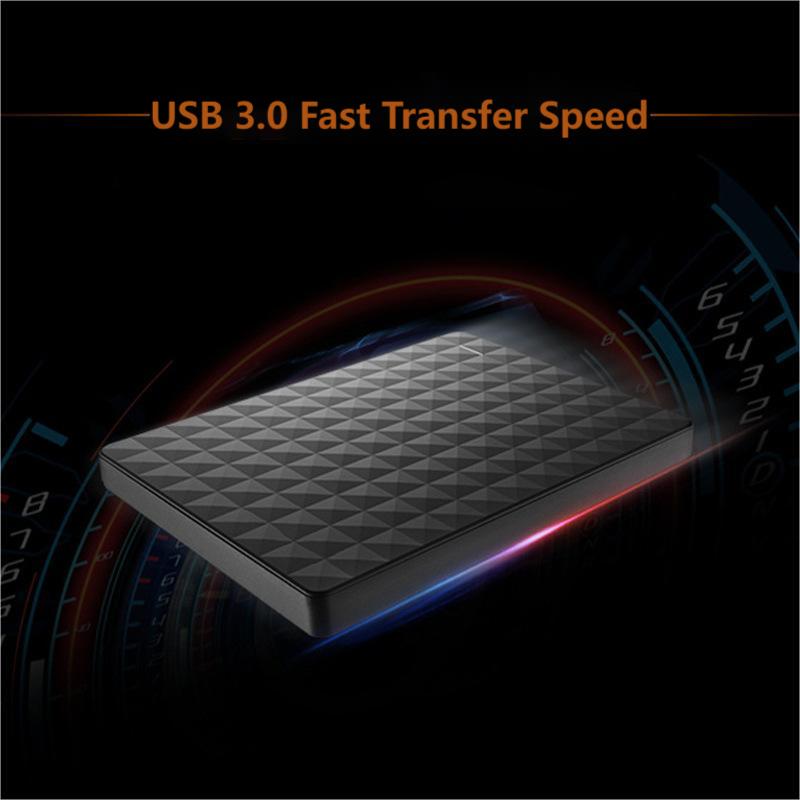 Avelena | Ultradünnes Tragbares Externes Usb 3.0 Festplatte