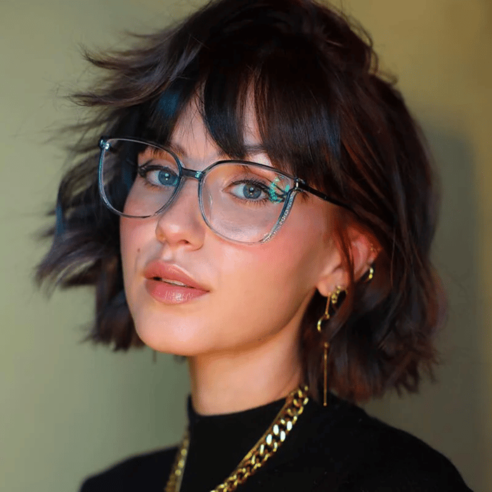 Avelena | Tragbare, modische blaulichtblockierende Lesebrille für Damen⭐