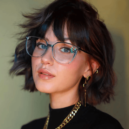 Avelena | Tragbare, modische blaulichtblockierende Lesebrille für Damen⭐