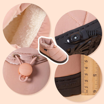 Avelena | [Wintergeschenk] Elektrisch beheizte Plüschschuhe